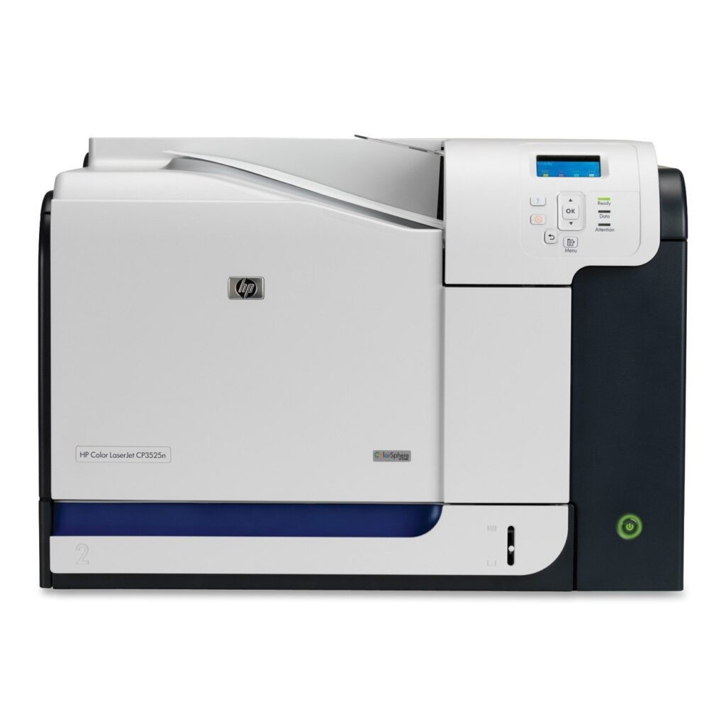 HP LaserJet CP3525N Printer
