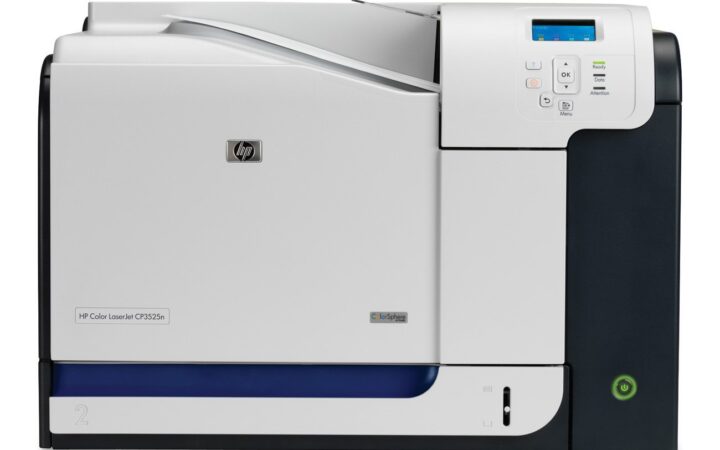 HP LaserJet CP3525N Printer