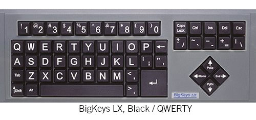 BigKeys Keyboards (Black,White and Yellow)