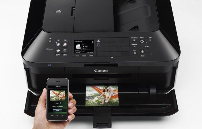 Canon PIXMA MX922 Wireless Color Photo Printer with Scanner, Copier and Fax