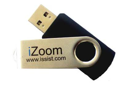 iZoom Screen Magnifier and Reader USB